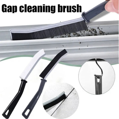 Huskus Gap Cleaning Brush Set 4PCS – Crevice & Window Groove Cleaning Tool for Small Spaces